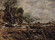 John Constable John Constable R.A., The Leaping Horse Spain oil painting artist